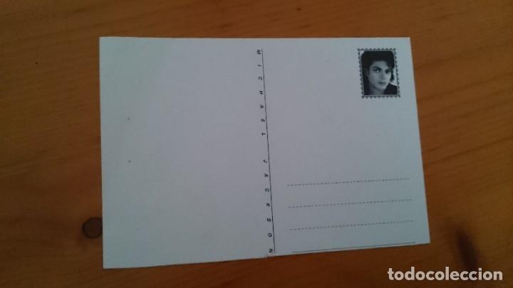 M&uacute;sica de colecci&oacute;n: TARJETA POSTAL MICHAEL JACKSON - Foto 2