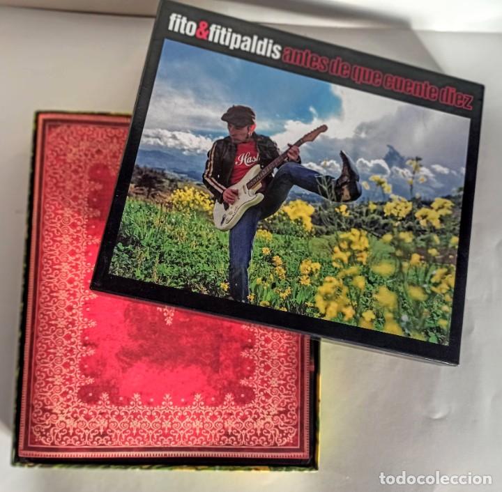 M&uacute;sica de colecci&oacute;n: CAJA FITO Y FITIPALDIS : ANTES DE QUE CUENTE DIEZ - CD-DVD'S- LIBRETO CANCIONES y Libro STAGE 2009