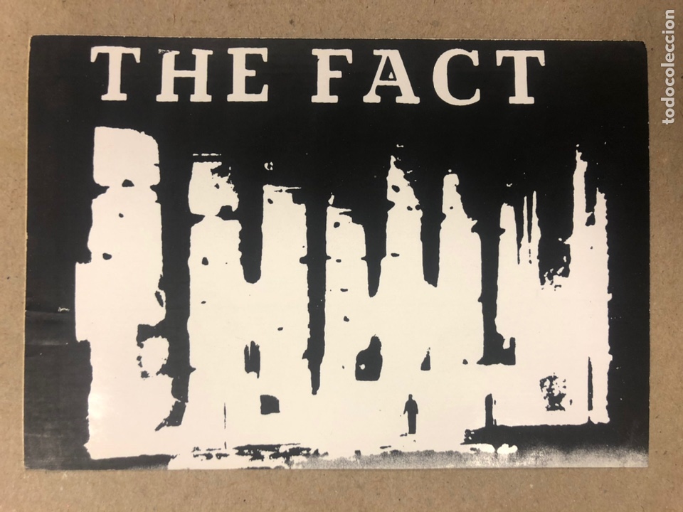 M&uacute;sica de colecci&oacute;n: THE FACT. PEGATINA PROMOCIONAL DE LA BANDA ALEMANA POST PUNK GOTH (A&Ntilde;OS 80).