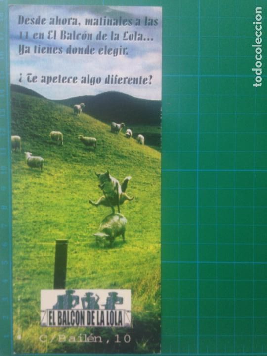 M&uacute;sica de colecci&oacute;n: FLYER - EL BALCON DE LA LOLA - BILBAO - Foto 1