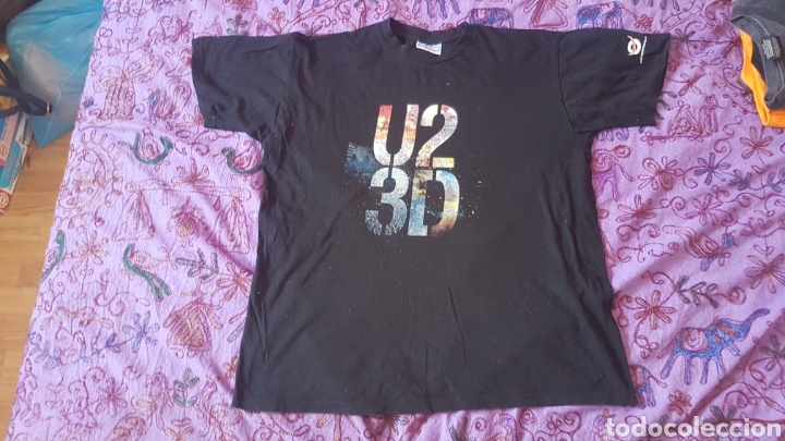 M&uacute;sica de colecci&oacute;n: Camiseta U2 3D talla L