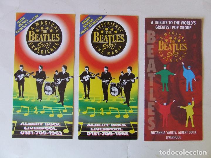 M&uacute;sica de colecci&oacute;n: 3 PROGRAMAS THE BEATLES STORY EXPERIENCE LIVERPOOL - Foto 1