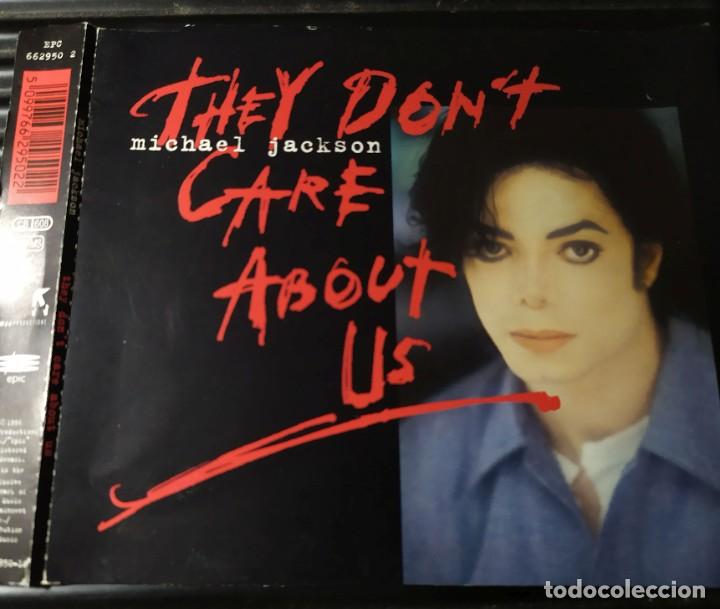 M&uacute;sica de colecci&oacute;n: PORTADA CARATULA SINGLE MICHAEL JACKSON THEY DON,T CARE ABOUT US