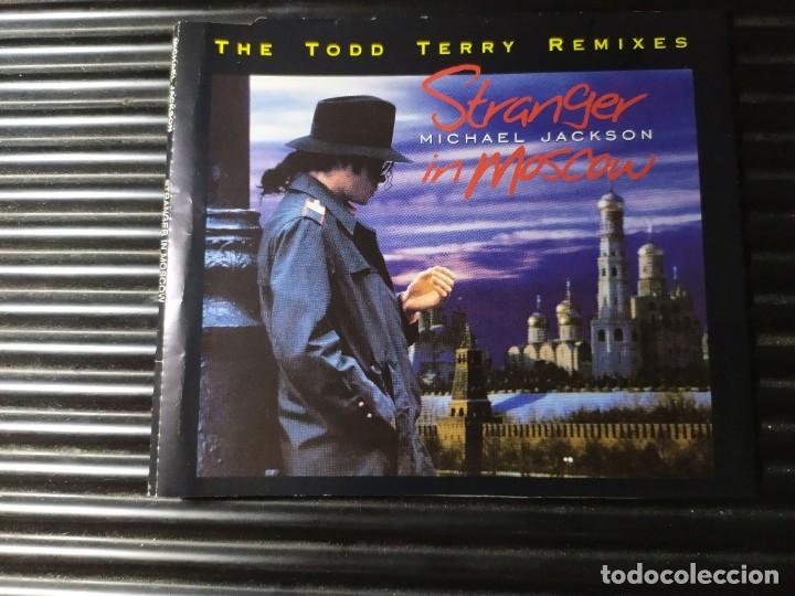 M&uacute;sica de colecci&oacute;n: PORTADA CARATULA SINGLE MICHAEL JACKSON STRANGER MOSCOW REMIXES