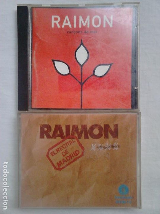 M&uacute;sica de colecci&oacute;n: Lot Raimon - Can&ccedil;ons de mai (2 CD) + El recital de Madrid (2 MC) / M&Uacute;SICA EN CATAL&Agrave;