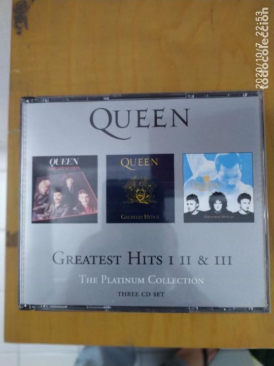 M&uacute;sica de colecci&oacute;n: Queen greatest I II & III the platinum collection 2 cd