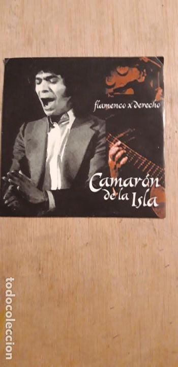 M&uacute;sica de colecci&oacute;n: SOLO LA CARATULA DE CD. ** CAMAR&Oacute;N DE LA ISLA ** FLAMENCO X DERECHO 2002