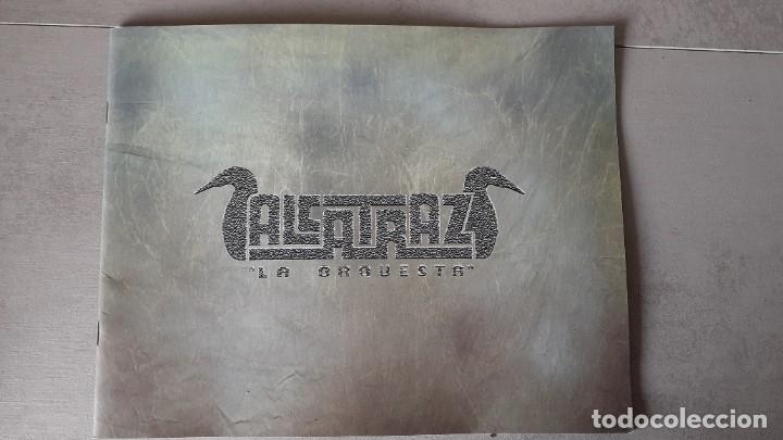 M&uacute;sica de cole&ccedil;&atilde;o: ALCATRAZ LA ORQUESTA ***libreto CAT&Aacute;LOGO publicitartio