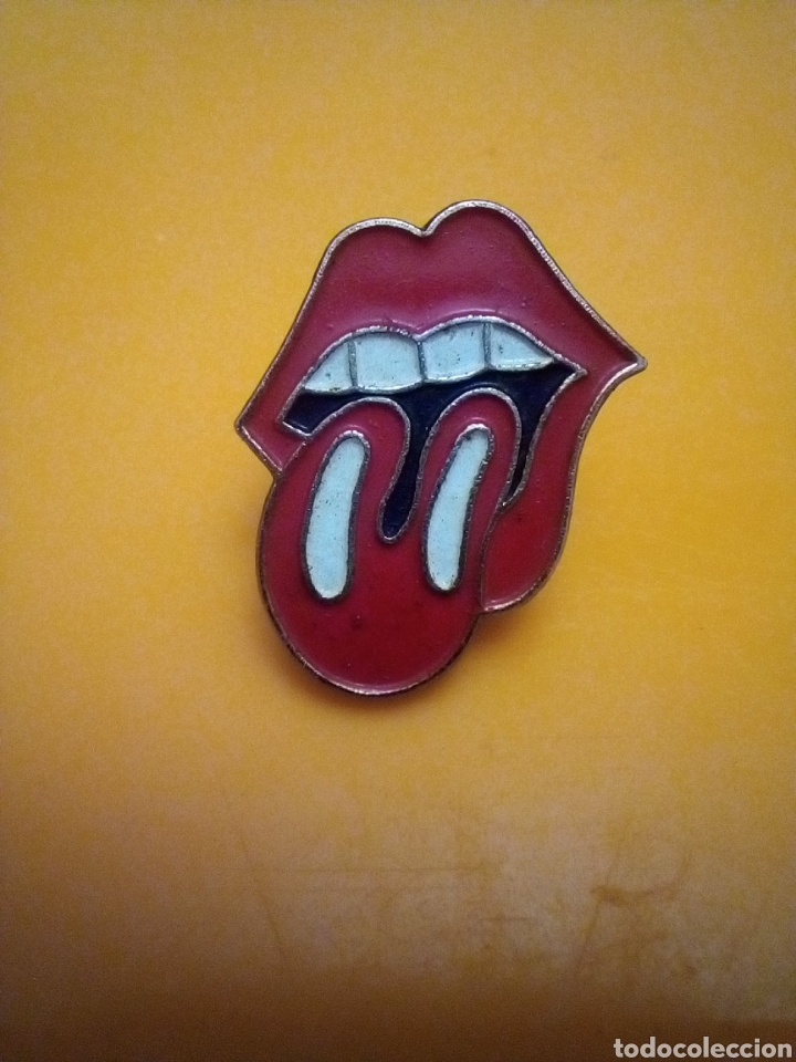 M&uacute;sica de colecci&oacute;n: M&Uacute;SICA ROLLING STONES BOCA ESMALTADO A&Ntilde;OS 80