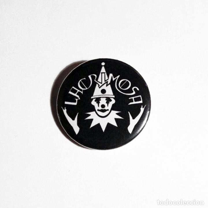 Collectible Music: LACRIMOSA - LOGO CHAPA 31mm (CON IMPERDIBLE) - ROCK METAL G&Oacute;TICO