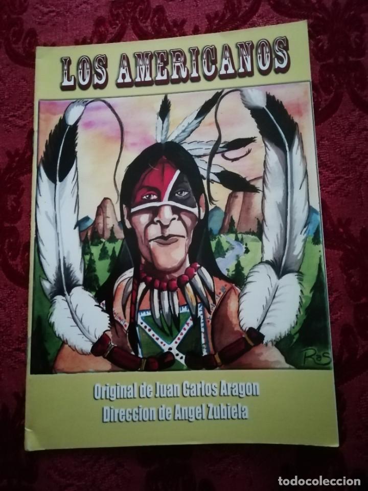 M&uacute;sica de colecci&oacute;n: Carnaval de C&aacute;diz libreto comparsa los americanos de juan carlos aragon