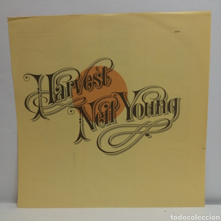 M&uacute;sica de colecci&oacute;n: NEIL YOUNG, HARVEST. HOJA INTERIOR DEL LP - Foto 1