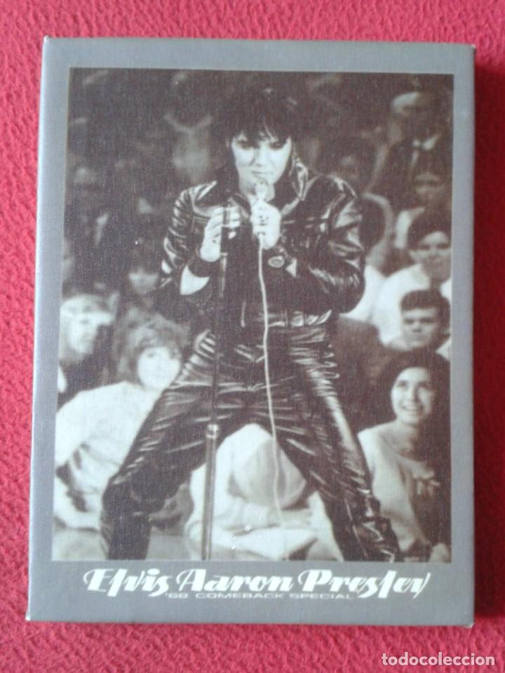 M&uacute;sica de colecci&oacute;n: PEQUE&Ntilde;O CUADRO CUADRITO CANTANTE ELVIS AARON PRESLEY MUSIC M&Uacute;SICA 20,2 CM X 15,2 CM VER FOTOS SINGER
