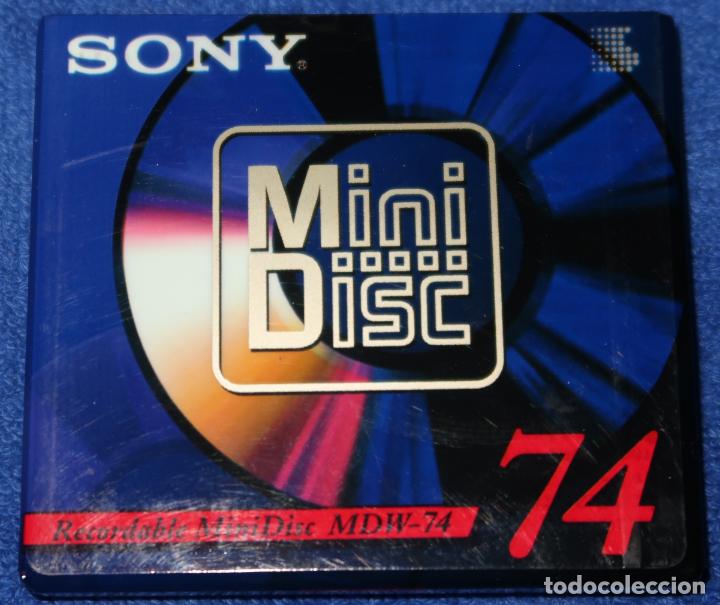 M&uacute;sica de cole&ccedil;&atilde;o: MINI DISC SONY MDW-74 &iexcl;PRECINTADO!