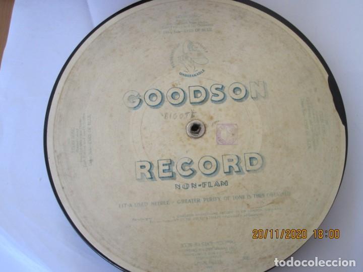 M&uacute;sica de colecci&oacute;n: FLEXIDISC DISCO GOODSON RECORD COMO DE PLASTICO DE LOS A&Ntilde;OS 30 - Foto 2