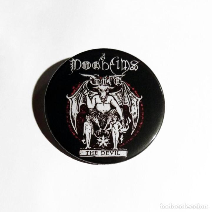 M&uacute;sica de colecci&oacute;n: DODHEIMSGARD - THE DEVIL ABREBOTELLAS 59mm (CON IM&Aacute;N PARA NEVERA) - BLACK METAL