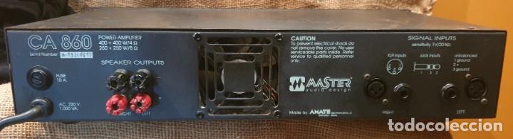 M&uacute;sica de colecci&oacute;n: CA 860, Stereo power amplifier Master - Foto 2