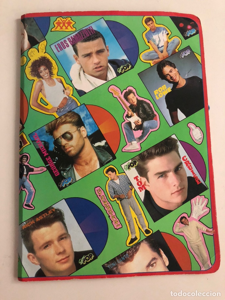 M&uacute;sica de colecci&oacute;n: Carpeta Super Pop 1988 Ramazzotti Cruise Astley Marta Sanchez Rob Lowe