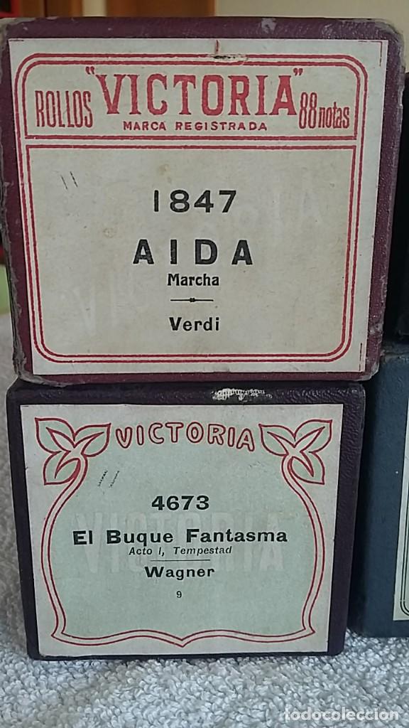 M&uacute;sica de colecci&oacute;n: 4 ROLLOS DE PIANOLA EN PERFECTO ESTADO - Foto 2