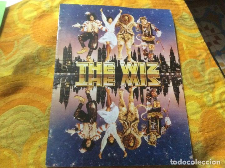 Musique de collection: The wiz folleto en ingles 20 paginas pelicula jdiana ross jackson unico en todocoleccion fercha