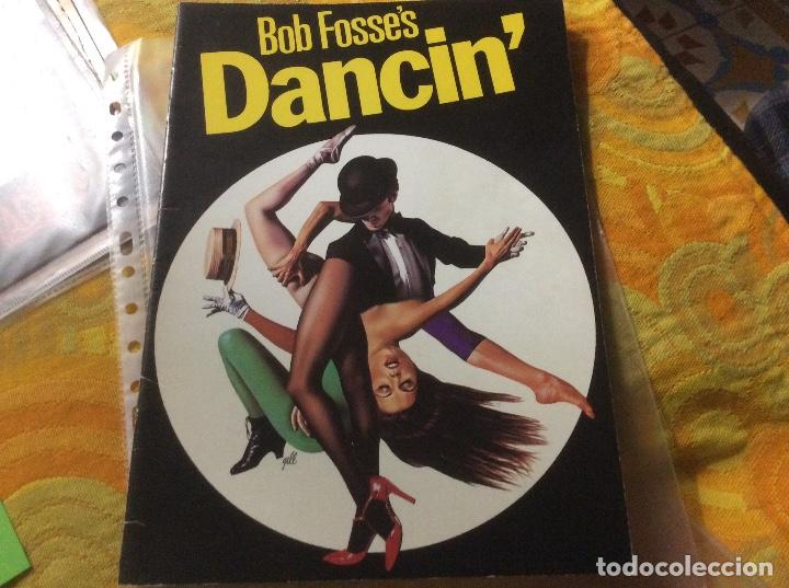 Musiksammlung: Bob Fosse's Dancin' Theatre Royal Souvenir Programme and Flyer 1983 Fercha teatro musical