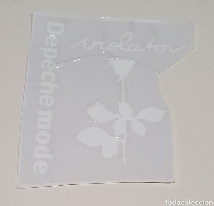 M&uacute;sica de colecci&oacute;n: STICKER DEPECHE MODE / VIOLATOR - Foto 1