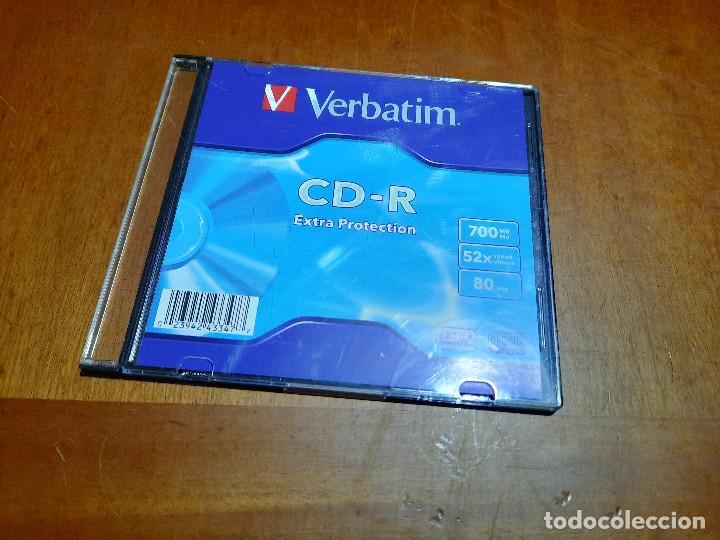 M&uacute;sica de colecci&oacute;n: VERBATIM CD-R. EXTRA PROTECTION. 700 MB. 52 X. BUEN ESTADO