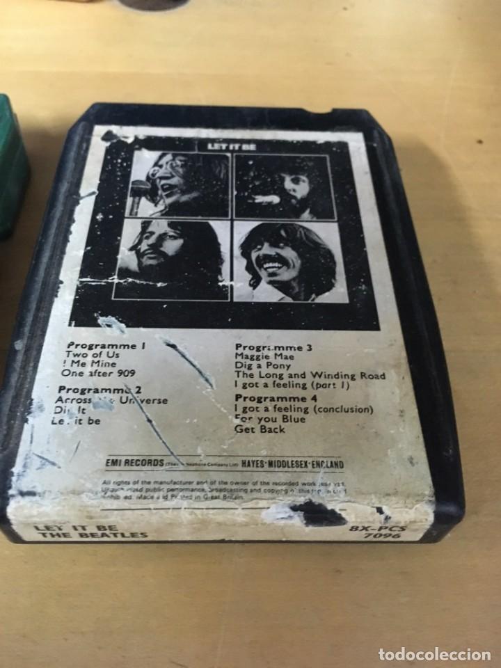 M&uacute;sica de colecci&oacute;n: Cinta 8 pistas. The Beatles. Let it be