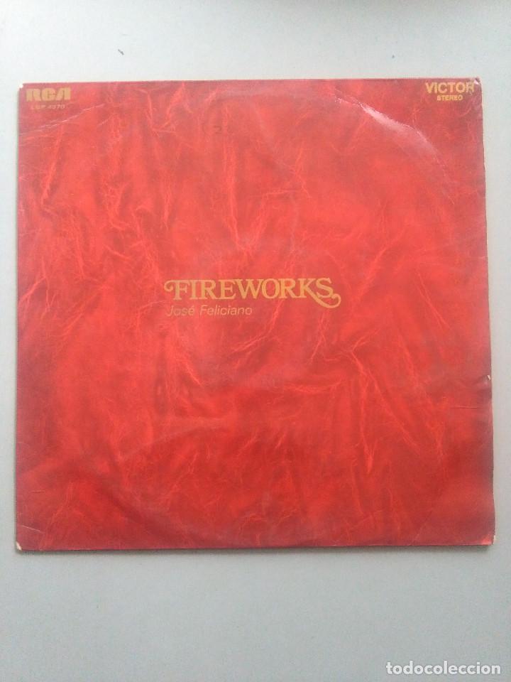 Collectible Music: LP JOSE FELICIANO-FIREWORKS