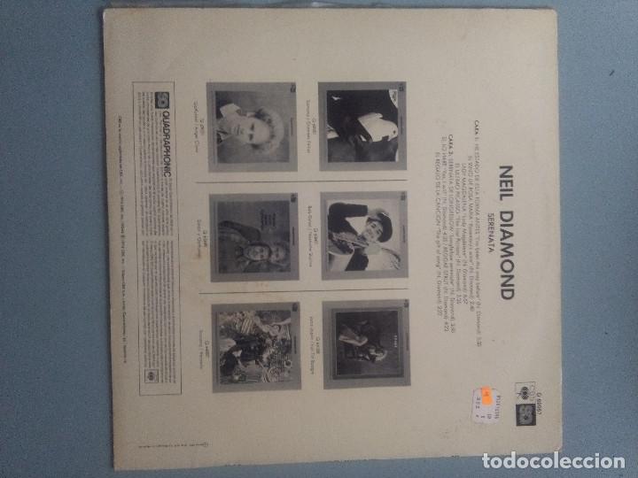 M&uacute;sica de colecci&oacute;n: LP NEIL DIAMOND-SERENADE - Foto 2