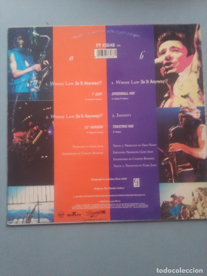M&uacute;sica de colecci&oacute;n: GURU JOSH-WHOSE LAW-MAXI SINGLE - Foto 2
