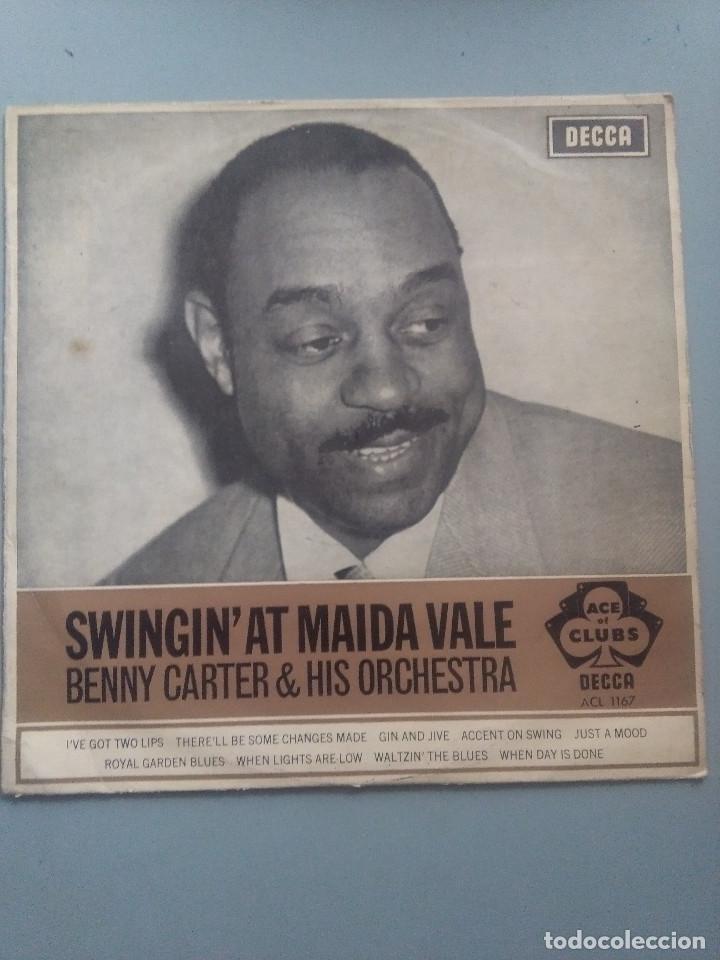 Collectible Music: LP BENNY CARTER AND HIS ORCHESTRA-SWINGING AT MAYDA VALE