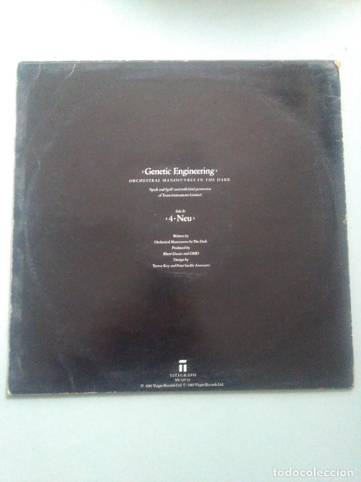 M&uacute;sica de colecci&oacute;n: MAXI-SINGLE OMD-GENETIC ENGINEERING - Foto 2