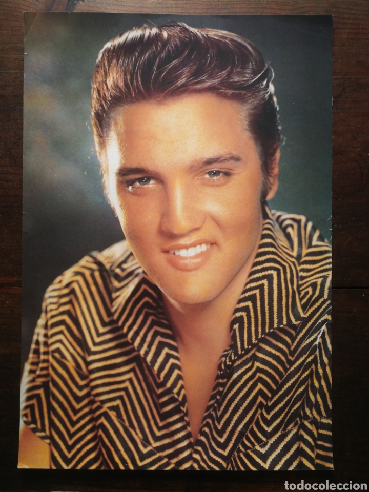 M&uacute;sica de colecci&oacute;n: POSTER GRAN FORMATO ELVIS PRESLEY, 49x33'5CM.