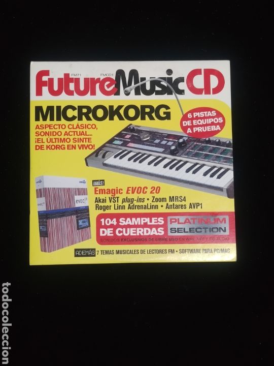 Musique de collection: Cd future music, fm71, enero 2003.