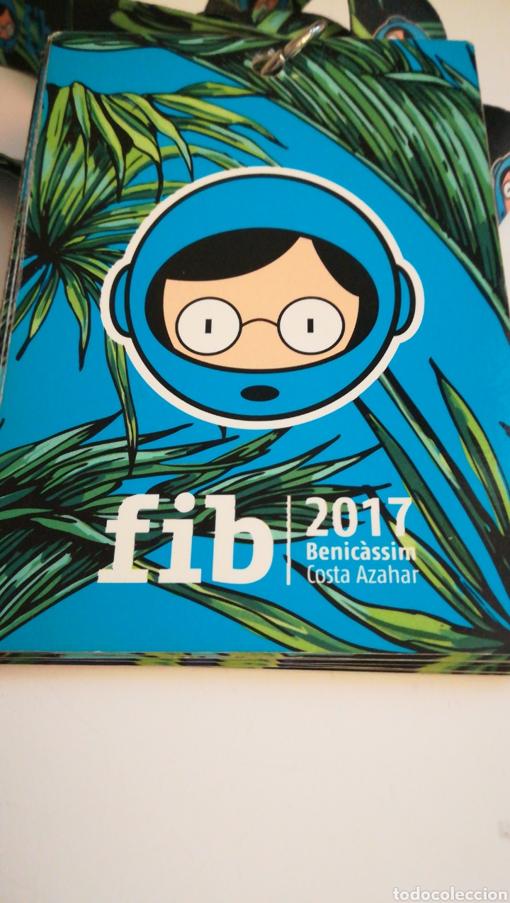 M&uacute;sica de cole&ccedil;&atilde;o: CINTA LANYARDS CORREA FIB INFORMACI&Oacute;N GRUPOS FESTIVAL INTERNACIONAL DE BENICASSIM 2017 M&Uacute;SICA