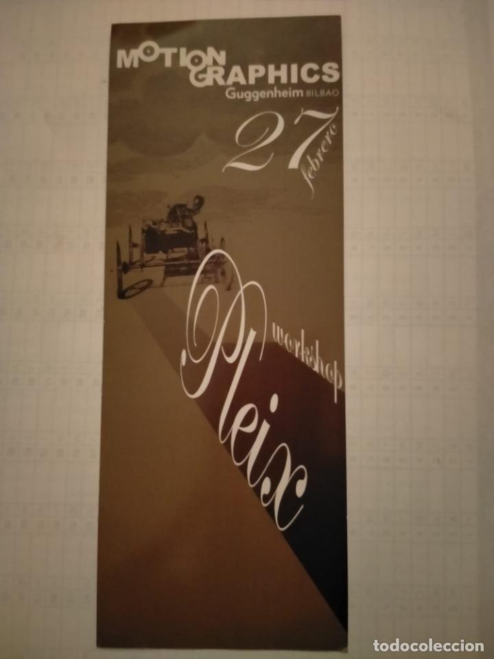 M&uacute;sica de colecci&oacute;n: FLYER MOTION GRAPHICS GUGGENHEIM BILBAO- PLEIX - Foto 1