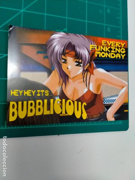 M&uacute;sica de colecci&oacute;n: FLYER BUBBLICIOUS LONDON 2000 - Foto 1