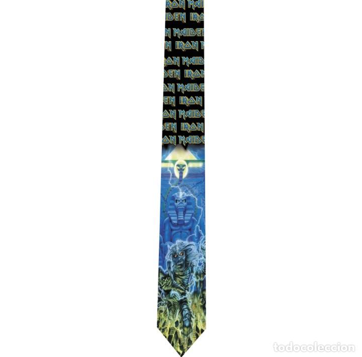 M&uacute;sica de colecci&oacute;n: Corbata Iron Maiden - Powerslave modelo 2 - Foto 2