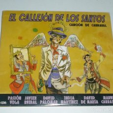 Música de colección: CARNAVAL DE CADIZ - CD EL CALLEJON DE LOS SANTOS (JESUS BIENVENIDO)