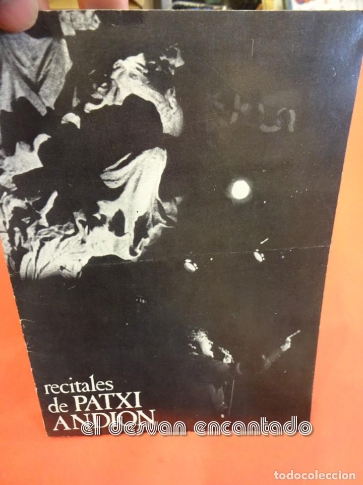 Collectible Music: Recitales de PATXI ANDION. A&ntilde;o 1974