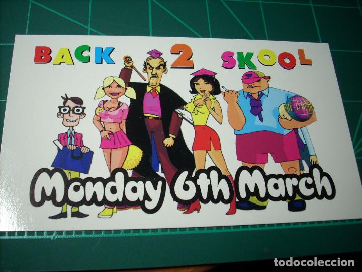 M&uacute;sica de colecci&oacute;n: FLYER BACK 2 SKOOL @ THE PALAIS NOTTINGHAM 2001 - Foto 1