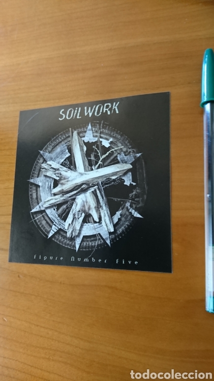 M&uacute;sica de colecci&oacute;n: Soilwork sticker pegatina Figure Number Five - Foto 1
