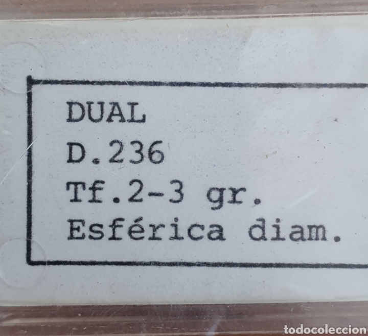 M&uacute;sica de colecci&oacute;n: Aguja tocadiscos Elyson - DUAL 235. Ref. 2428.0 - DUAL 236 - Foto 4