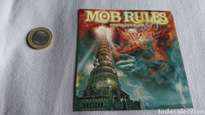 M&uacute;sica de colecci&oacute;n: Mob Rules sticker pegatina Ethnolution A. D. - Foto 1