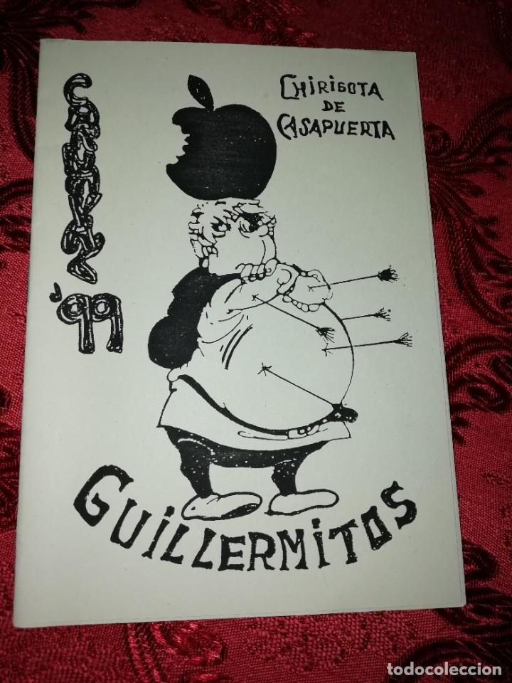 M&uacute;sica de colecci&oacute;n: Carnaval de C&aacute;diz libreto chirigota ilegal Los guillermitos 1999