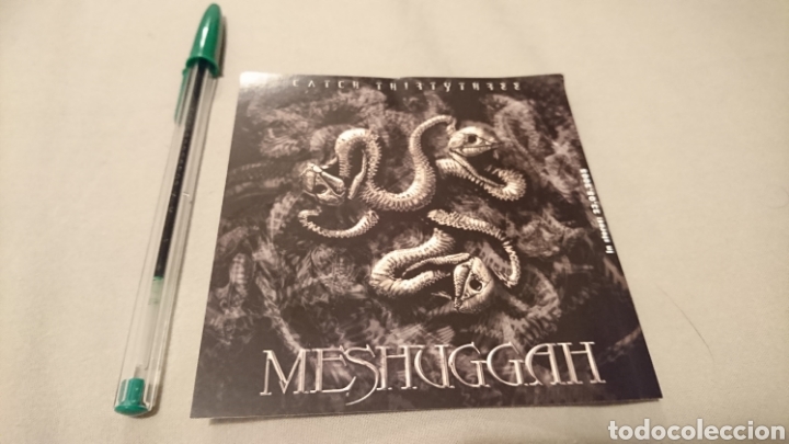 M&uacute;sica de colecci&oacute;n: Meshuggah sticker pegatina Catch Thirtythree - Foto 1