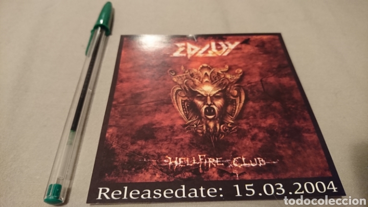 M&uacute;sica de colecci&oacute;n: Edguy sticker pegatina Hellfire Club - Foto 1