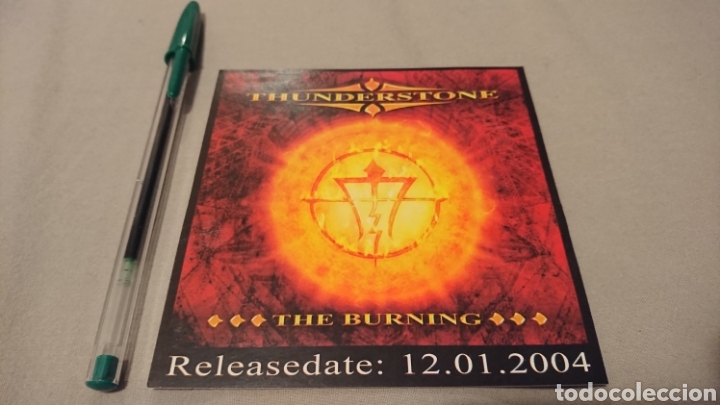 M&uacute;sica de colecci&oacute;n: Thunderstone sticker pegatina The Burning - Foto 1