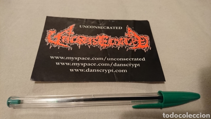 M&uacute;sica de colecci&oacute;n: Unconsecrated sticker pegatina - Foto 1